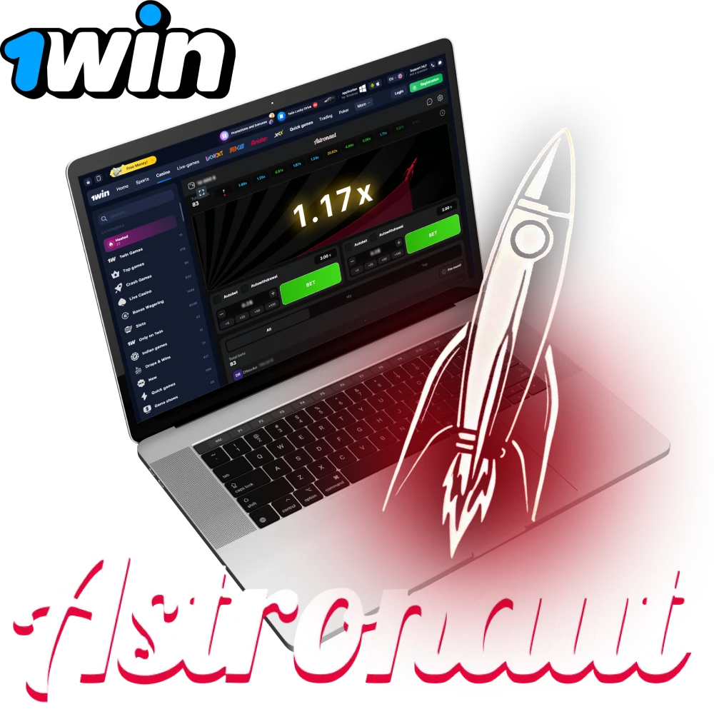 1win Astronaut &ndash; Play the Popular Crash Game Online in India